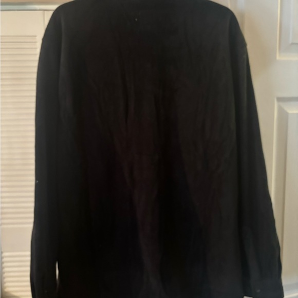 LEGENDARY WHITETAILS BLACK FLEECE JACKET. - Picture 5 of 6